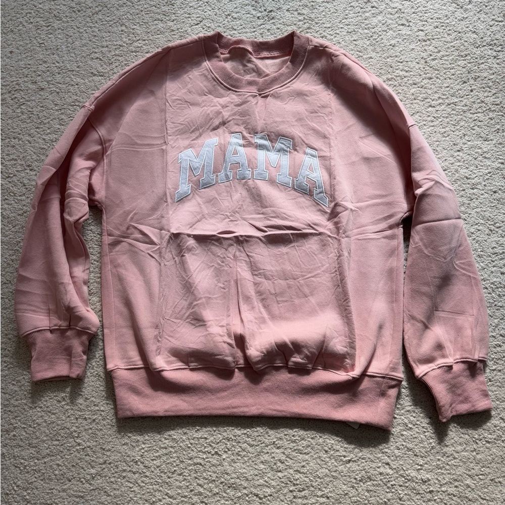 Pink 'MAMA' Sweatshirt